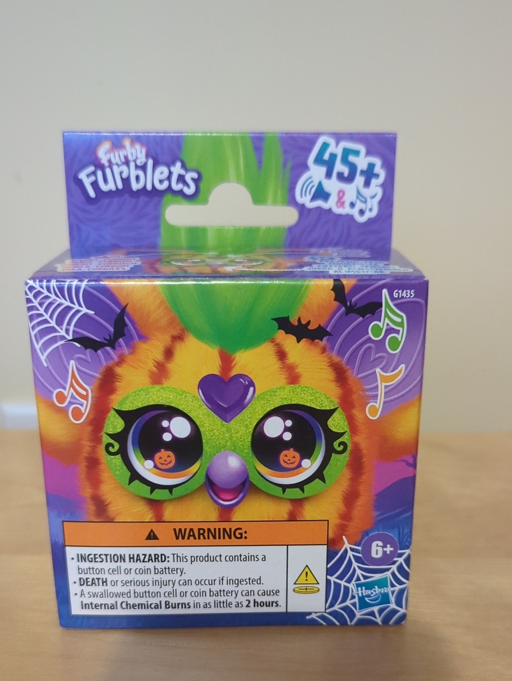 Hasbro Furby Furblets Boo-Kin Mini Pumpkin Brand New